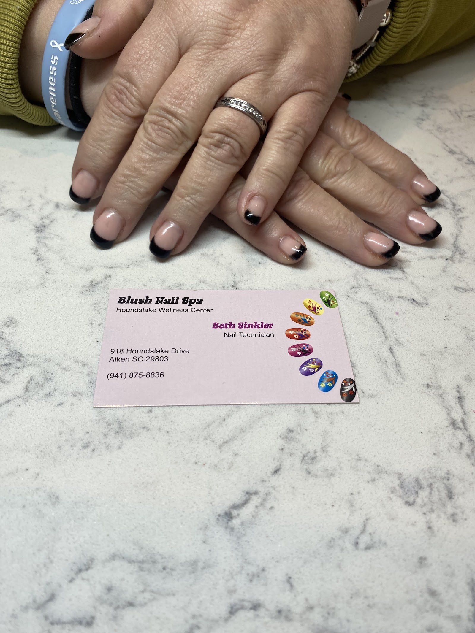 Blush Nail Spa nail work in Aiken, South Carolina